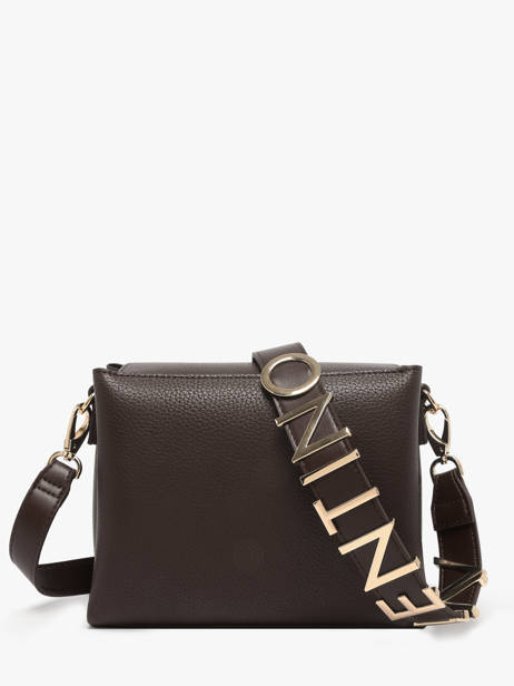 Cross Body Tas Alexia Valentino Bruin alexia VBS5A806 ander zicht 3